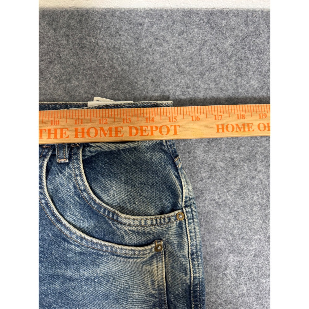 We The Free Final Countdown Low Rise Cuffed Boyfriend Jeans Blue 26 - Picture 8 of 10